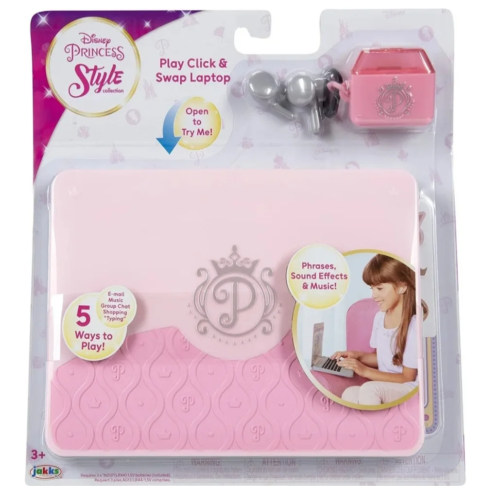Disney Princess Learning Tablet - Pink and Gray